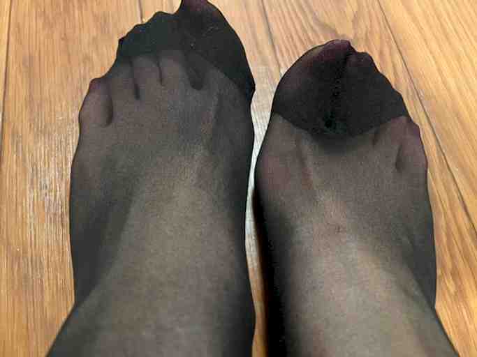 ３日着用足臭女❤️濡れストッキング