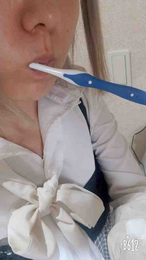 使用済み歯ブラシ❤️