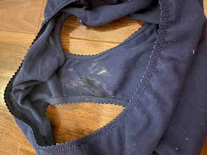 4日履き&オナ2回パンティ❤️