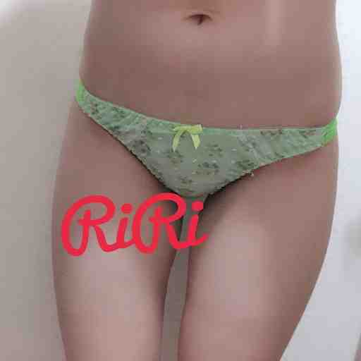 グリーンのTバック❤︎お花柄