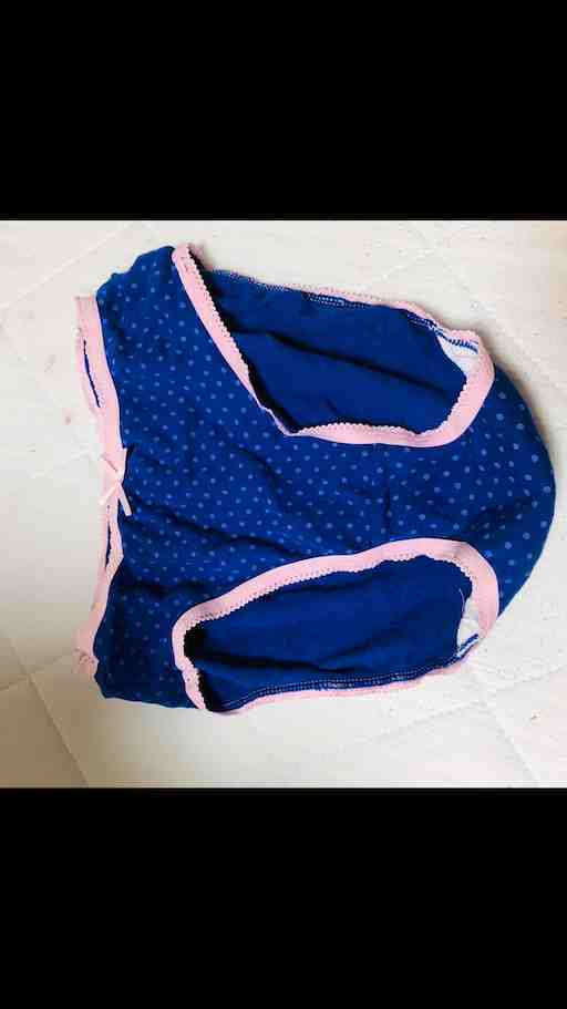 1日着用した下着