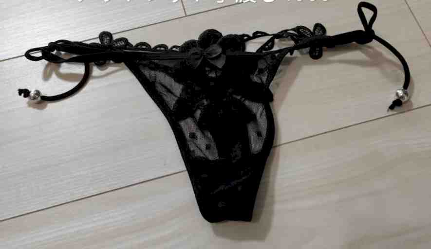 黒no brandTバック