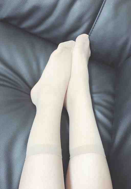 肌色膝下ストッキング❤️