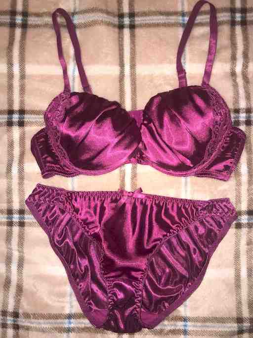 パープル💜ブラパンツ2点セット