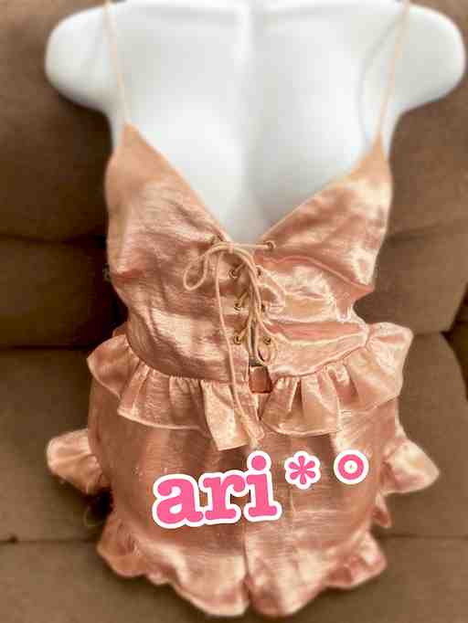 サテン生地♡ナイトルームウェア