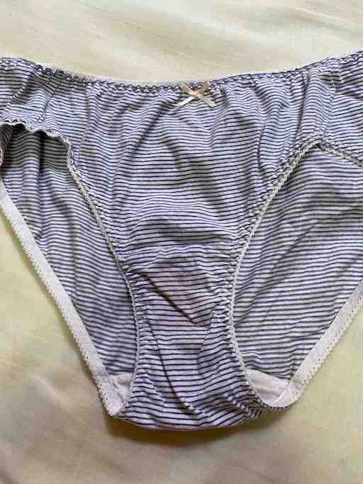 初出品♡ボーダー柄綿パンティ