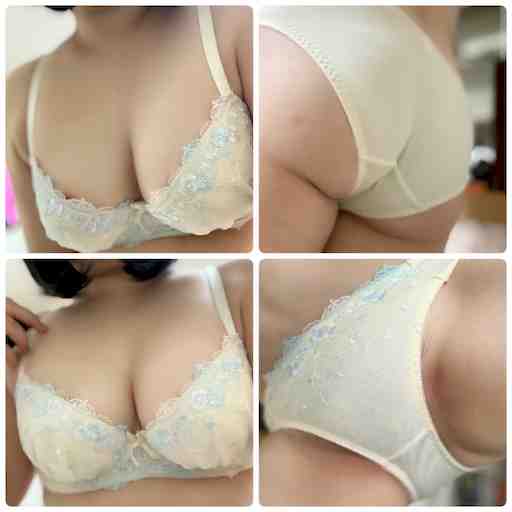 黄色のブラパンセット