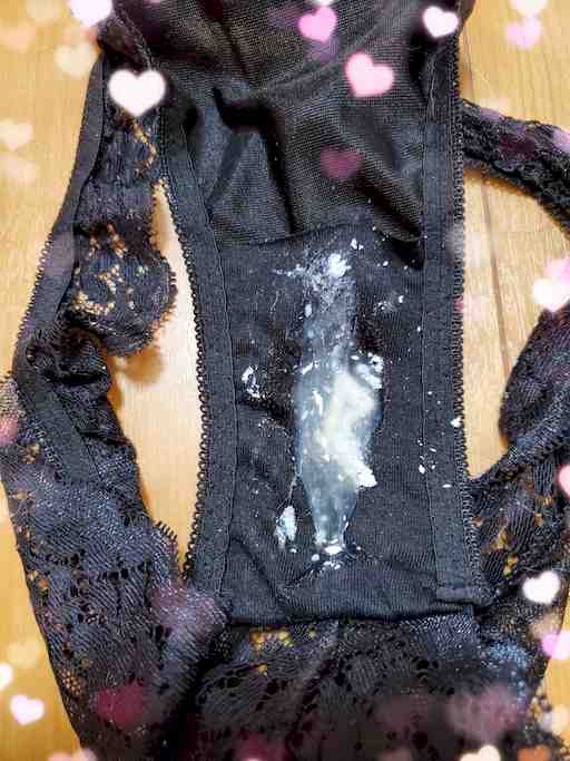 サテンレースパンティset